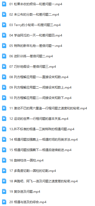 奧數(shù)啟蒙動畫：《用動畫片學(xué)奧數(shù)》網(wǎng)盤下載 適合3-6年級