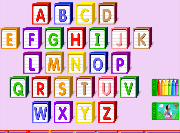 Phonics自然拼讀啟蒙動畫片《Kid's ABC》24集+字幕+游戲手冊+音頻等